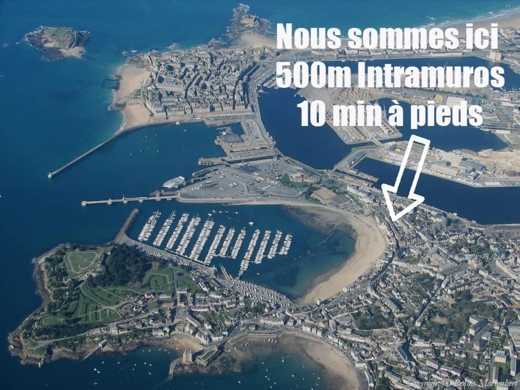 L'Annexe - Plage 50 M Et Remparts A 500 M แซ็งต์มาโล ภายนอก รูปภาพ
